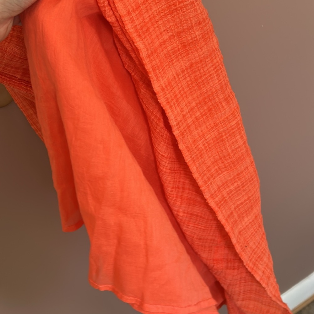 Apiece Apart Gauzy Cotton Blend Saluda Tier Maxi Dress In Nastu Size Small - Picture 8 of 14